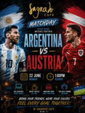 Argentina vs Austria 06-22-2026 - 1:00 PM