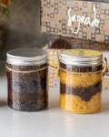 Cake in a Jar (Chocolate or Carrot Cake - Brigadeiro Filling - 8oz)