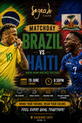Brazil vs Haiti- 06-19-2026 - 8:30 PM