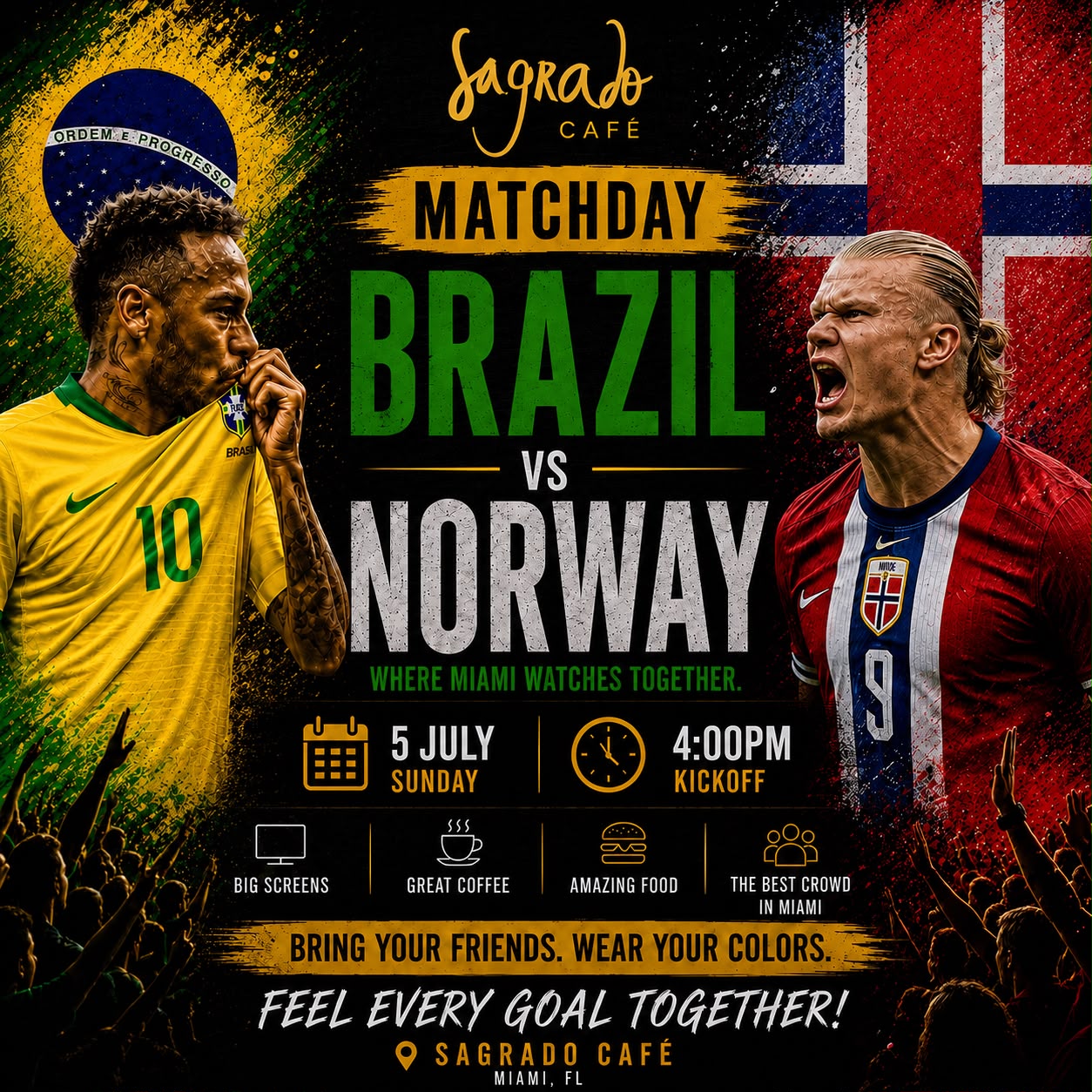 Brazil vs Norway- 07-05-2026 - 4:00 PM