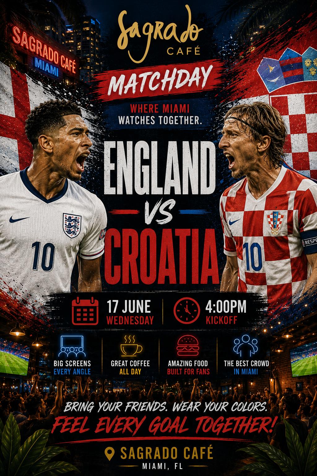 England vs Croatia - 06-17-2026 - 4:00 PM