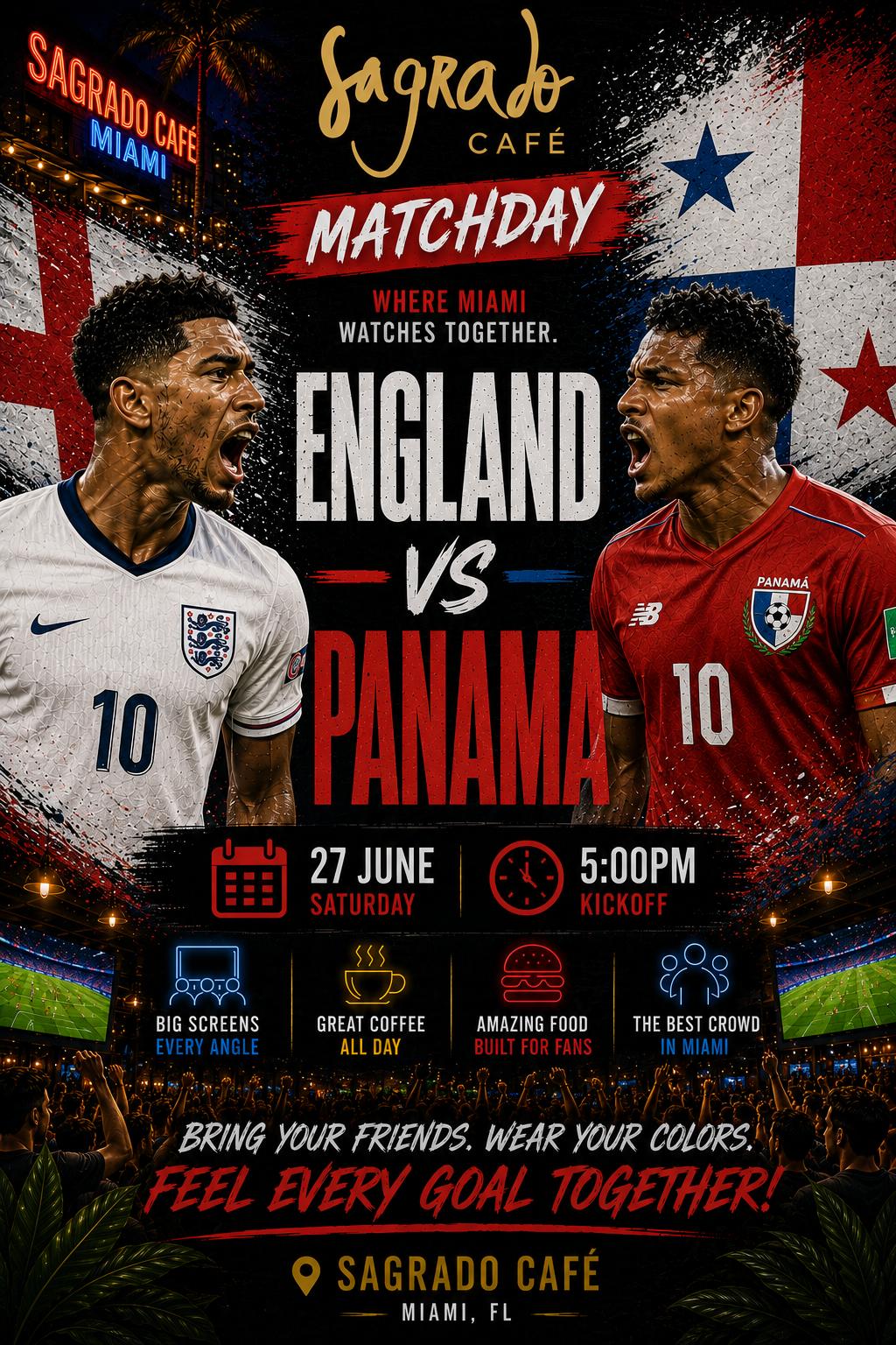 England vs Panama - 06-27-2026 - 5:00 PM