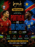 Portugal vs DR Congo - 06-17-2026 - 1:00 PM
