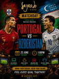 Portugal vs Uzbekistan - 06-23-2026 - 1:00 PM
